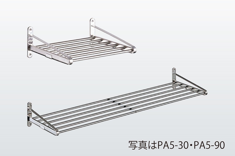 Aタイプ5号棚（取付枠:ステンレス）